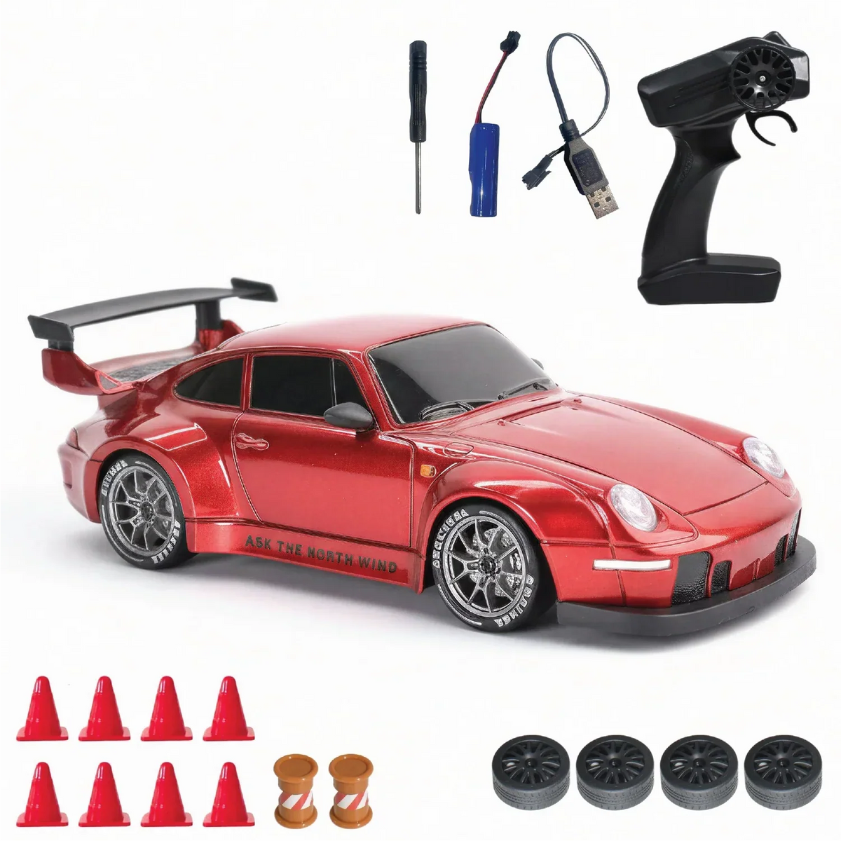 Flare - Semi-Hobby Grade RC Drift Car (Race and Burnout Variants)