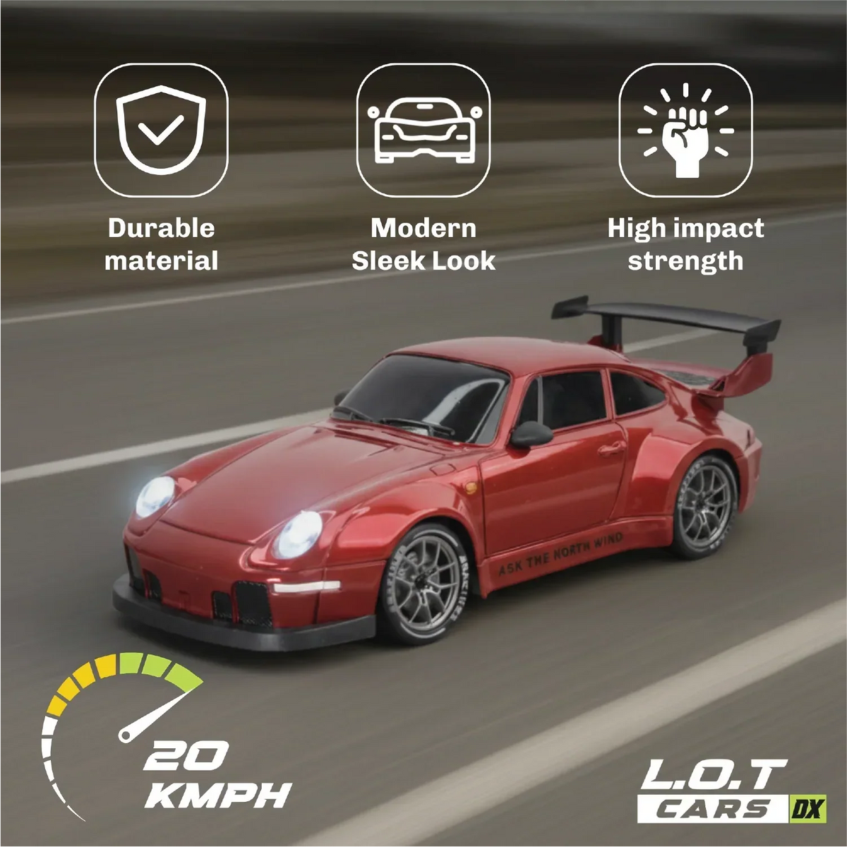 Flare - Semi-Hobby Grade RC Drift Car (Race and Burnout Variants)