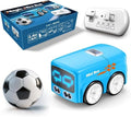 Magic Mini RC Bus, 2.4 GHZ Inductive Car that Follows Drawn Line, Interactive Magic Mini Bus with Gestures Follow & Escape Modes, Idea Present for 6+ Kids Boys Girls and Adults (Blue)