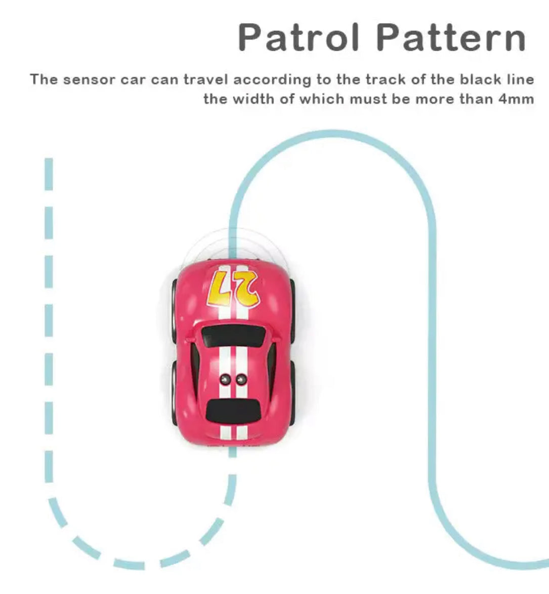 Mini RC car with Magic Intelligence Sensor Follow Me Remote Controlled Car