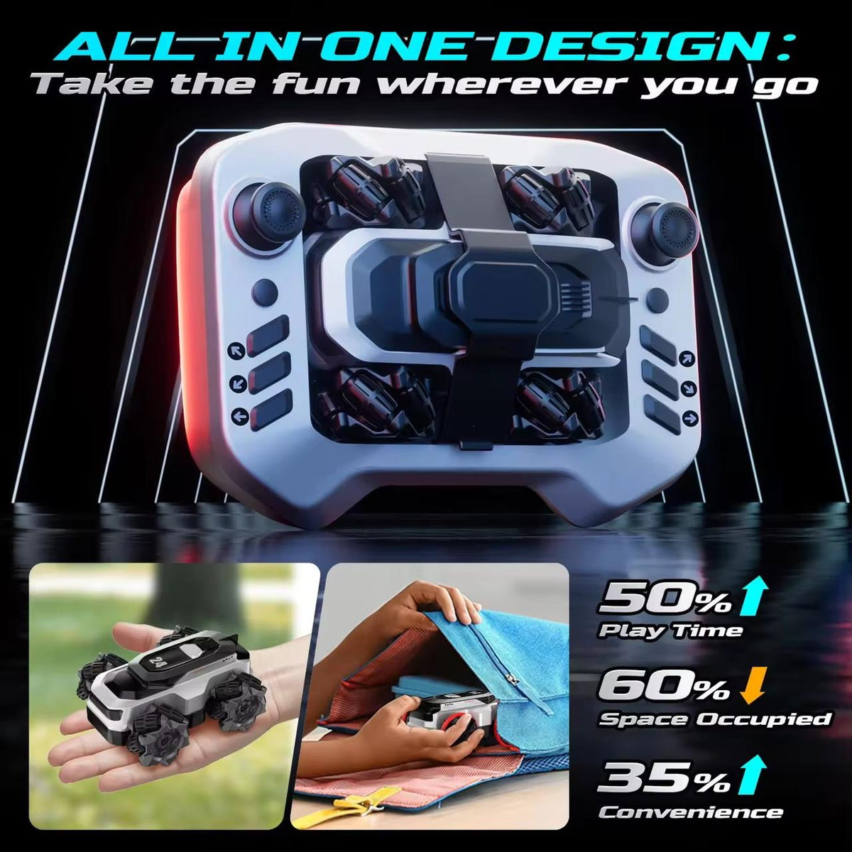 Amphibious RC Car