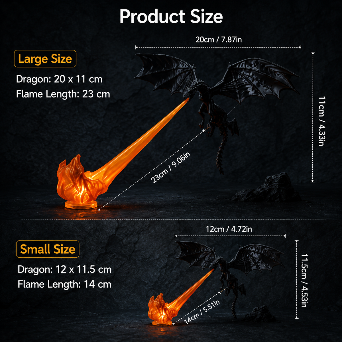 3D Dracora Glow