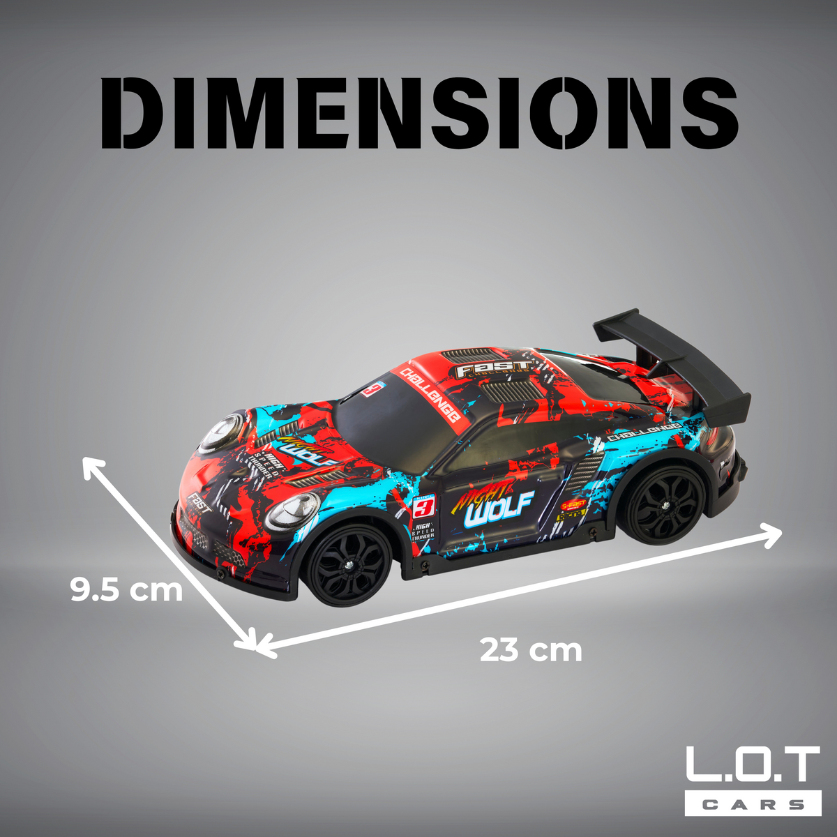 Night Wolf - Semi-Hobby Grade RC Drift Car