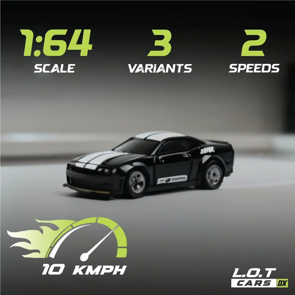 Nitro - 1:64 Scale Mini RC Drift Car
