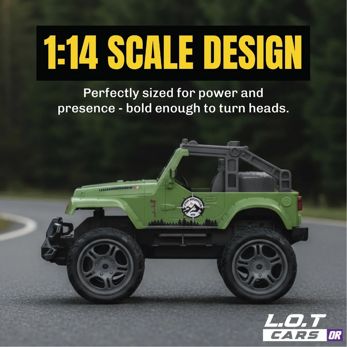 Knox - Semi-Hobby Grade Off Road Remote Control Jeep and RC Truck