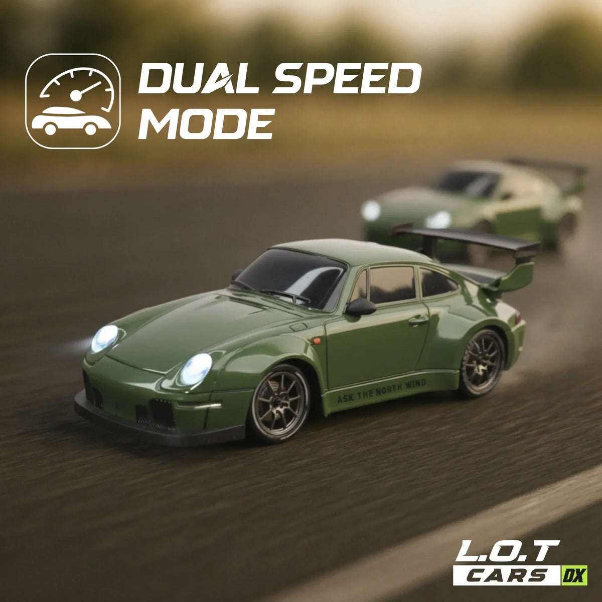 Flare - Semi-Hobby Grade RC Drift Car (Race and Burnout Variants)